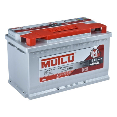 Автомобильный аккумулятор Mutlu SFB 90Ah 850A R+ - 2