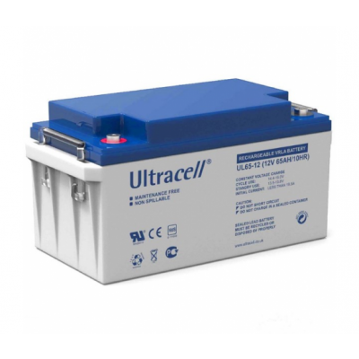 Гелевий акумулятор Ultracell 12V 65Ah UCG65-12 GEL - 1