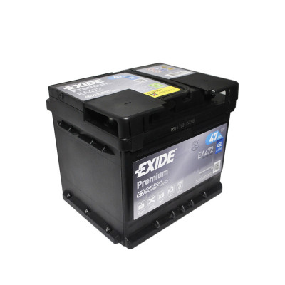 Автомобильный аккумулятор Exide 47Ah 450A Premium EA472 R+ - 2 Автомобильный аккумулятор Exide 47Ah 450A Premium EA472 R+ - 2
