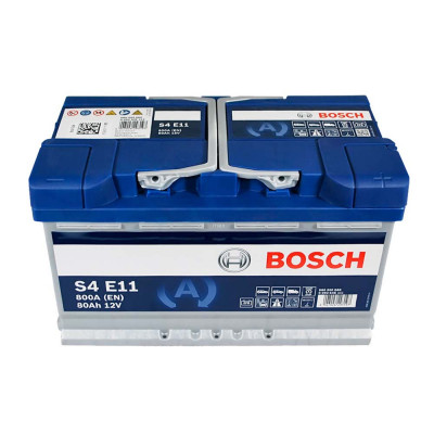 Автомобильный аккумулятор Bosch 80Ah 800A S4 E11 EFB R+ - 2
