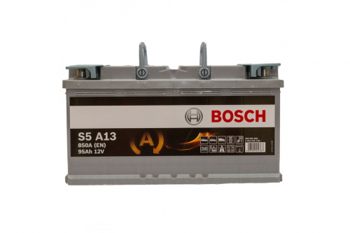 Автомобільний акумулятор Bosch 95Ah 850A S5 A13 AGM R+ - 2