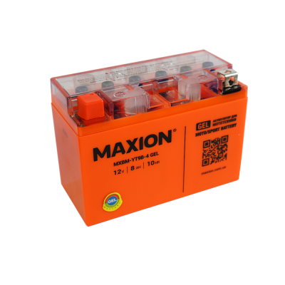 Мото акумулятор Maxion 8Ah YT9B-4 GEL - 3