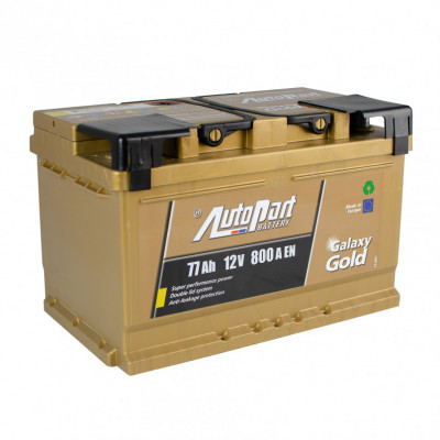 Автомобільний акумулятор Autopart Galaxy Gold 77Ah 800A R+ - 1