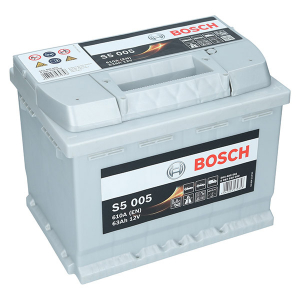 Автомобильный аккумулятор Bosch 63Ah 610A S5 005 R+