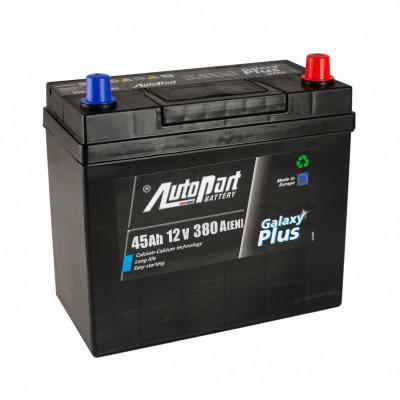 Автомобільний акумулятор Autopart Japan 45Ah 380A R+ - 1