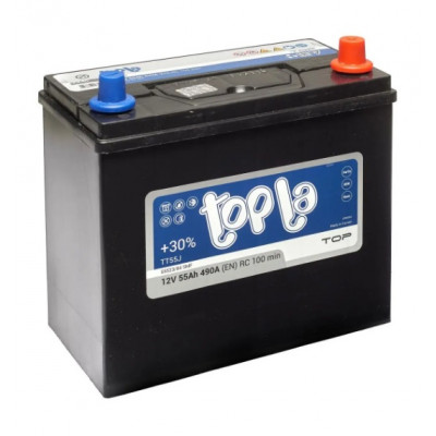 Автомобільний акумулятор Topla 55Ah 490A TOP Japan R+ - 1 Автомобільний акумулятор Topla 55Ah 490A TOP Japan R+ - 1