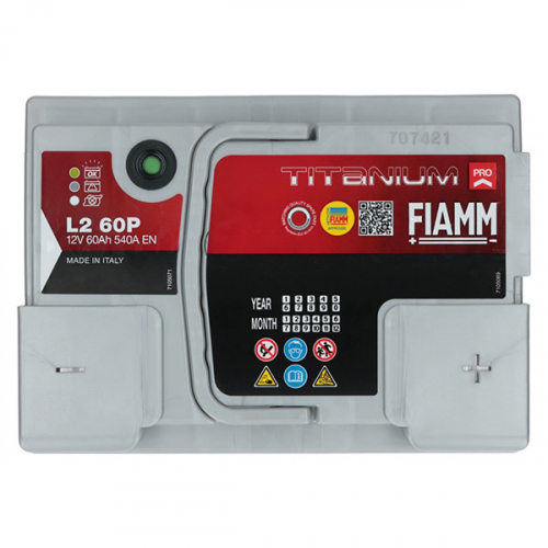 Автомобільний акумулятор Fiamm 60Ah 540A Titanium Pro R+ - 4