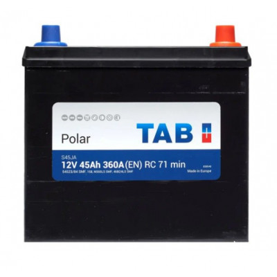 Автомобільний акумулятор TAB 45Ah 360A Polar R+ - 2