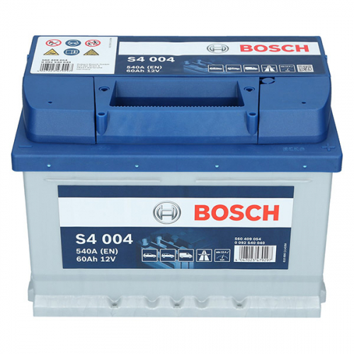 Автомобільний акумулятор Bosch 60Ah 540A S4 004 R+ - 3