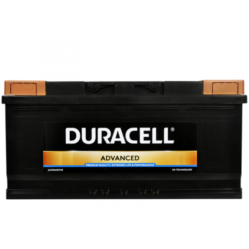 Автомобільний акумулятор Duracell 110Ah 900A Advanced DA110 R+ - 1