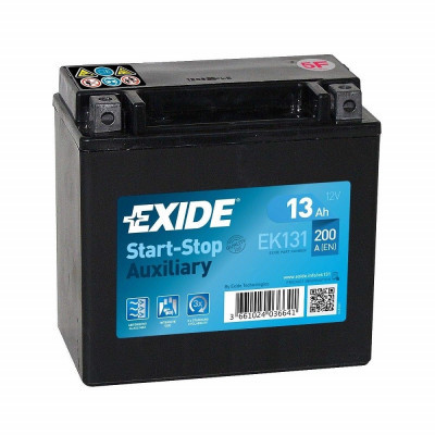 Дополнительный аккумулятор Exide 13Ah 200A EK131 - 2