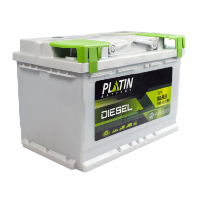 Автомобильный аккумулятор Platin Silver Diesel 88Ah 780A R+ - 3