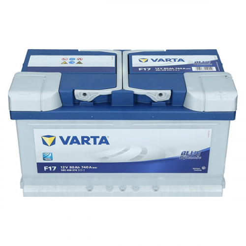 Автомобильный аккумулятор Varta 80Ah 740A Blue Dynamic F17 R+ - 3