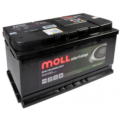 Автомобільний акумулятор Moll 94Ah 860A EFB R+ - 2