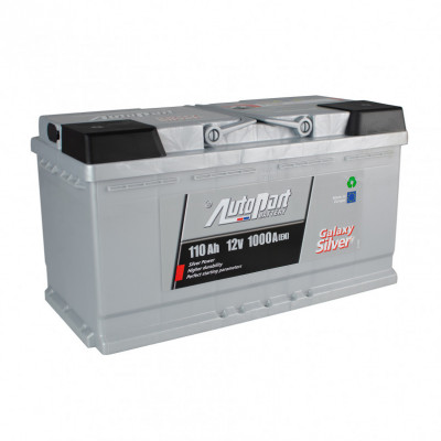 Автомобільний акумулятор Autopart Galaxy Silver 110Ah 1000A R+ - 1