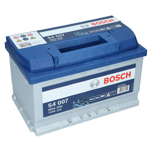 Автомобільний акумулятор Bosch 72Ah 680A S4 007 R+