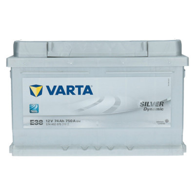 Автомобильный аккумулятор Varta 74Ah 750A Silver Dynamic E38 R+ - 3