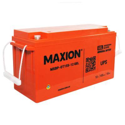 Гелевий акумулятор Maxion 12V 155Ah OT 155-12 GEL - 2