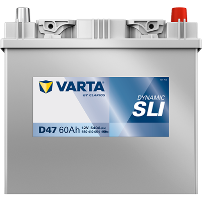Автомобильный аккумулятор Varta 60Ah 540A Blue Dynamic D47 R+ - 3