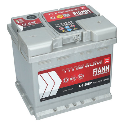 Автомобильный аккумулятор Fiamm 54Ah 520A Titanium Pro R+ - 1