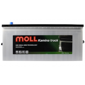 Грузовой аккумулятор Moll 225Ah 1150A Kamina Truck SHD L+