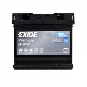 Автомобільний акумулятор Exide 53Ah 540A Premium EA530 R+