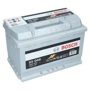 Автомобильный аккумулятор Bosch 77Ah 780A S5 008 R+