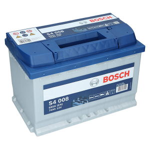 Автомобильный аккумулятор Bosch 74Ah 680A S4 008 R+