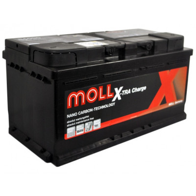 Автомобільний акумулятор Moll 90Ah 800A X-tra Charge R+ - 3