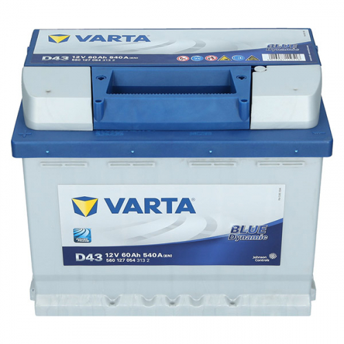 Автомобильный аккумулятор Varta 60Ah 540A Blue Dynamic D43 L+ - 3