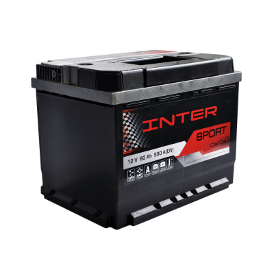 Автомобильный аккумулятор Inter 60Ah 580A Sport R+ - 2