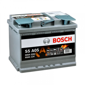 Автомобільний акумулятор Bosch 60Ah 680A S5 A05 AGM R+