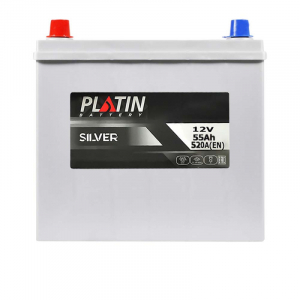 Автомобільний акумулятор Platin Silver Asia 55Ah 520A L+