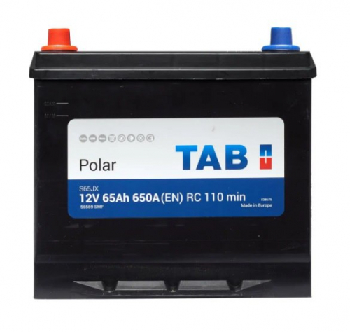 Автомобільний акумулятор TAB 65Ah 650A Polar L+ - 2