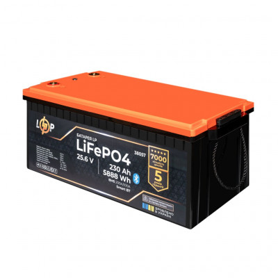 Литиевый аккумулятор LogicPower 25.6V 230Ah LifePO4 (BMS 200A/100A) - 2