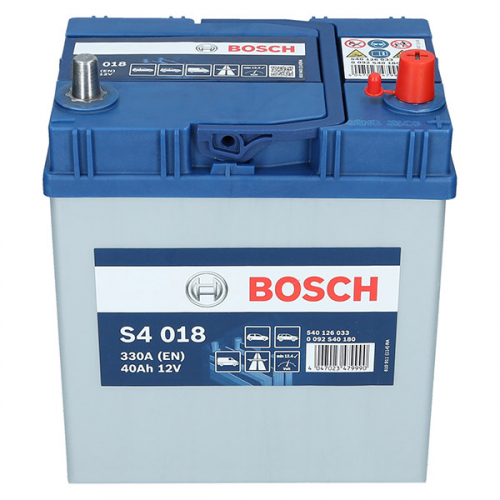 Автомобільний акумулятор Bosch 40Ah 330A S4 018 R+ - 3