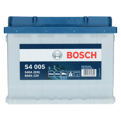 Автомобильный аккумулятор Bosch 60Ah 540A S4 005 R+ - 2