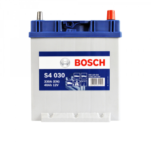 Автомобильный аккумулятор Bosch 40Ah 330A S4 030 R+