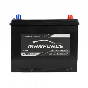 Автомобильный аккумулятор Manforce Asia 75Ah 750A R+