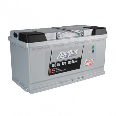 Автомобильный аккумулятор Autopart Galaxy Silver 100Ah 850A R+ - 1