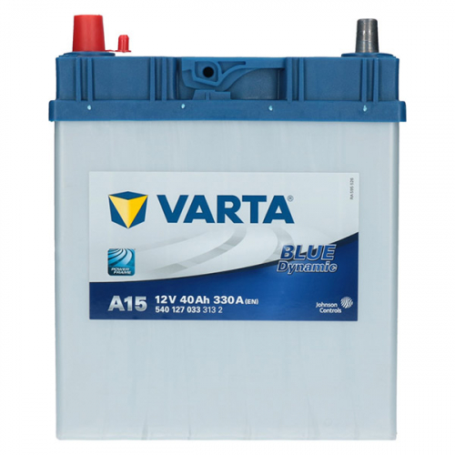 Автомобильный аккумулятор Varta 40Ah 330A Blue Dynamic A15 L+ - 2