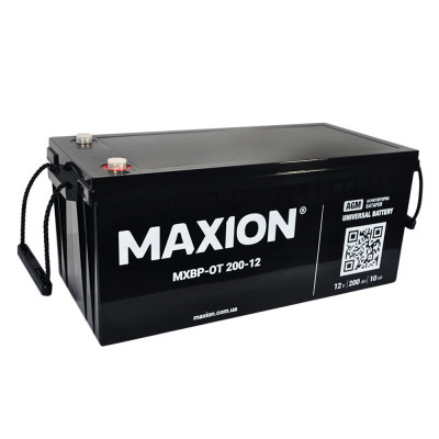 AGM акумулятор Maxion 12V 200Ah OT 200-12 - 3