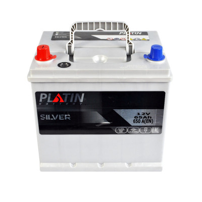 Автомобільний акумулятор Platin Silver Asia 65Ah 650A L+ - 2