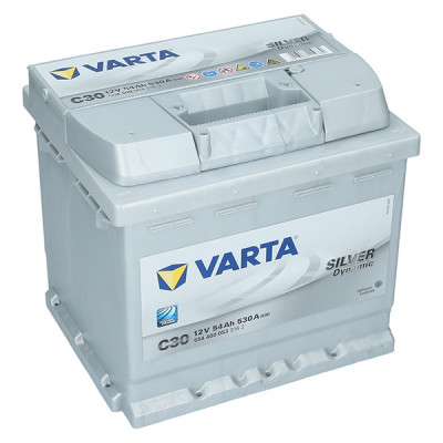 Автомобильный аккумулятор Varta 54Ah 530A Silver Dynamic C30 R+ - 1