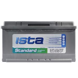 Автомобільний акумулятор Ista 100Ah 800A Standard R+