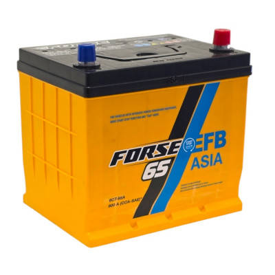 Автомобільний акумулятор Forse Premium 65Ah 600A Asia EFB R+ - 2