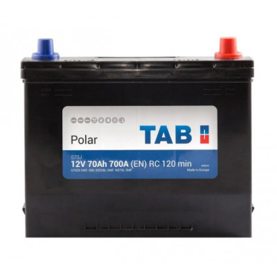 Автомобильный аккумулятор TAB 70Ah 700A Polar R+ - 2