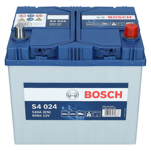 Автомобільний акумулятор Bosch 60Ah 540A S4 024 R+ - 3