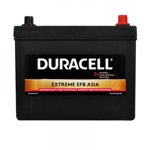 Автомобильный аккумулятор Duracell 70Ah 680A EFB Asia Extreme DE70EFB R+ - 1