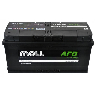 Автомобильный аккумулятор Moll 106Ah 980A AFB R+ - 2